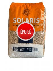 palette pellets solaris 65 sacs epuise